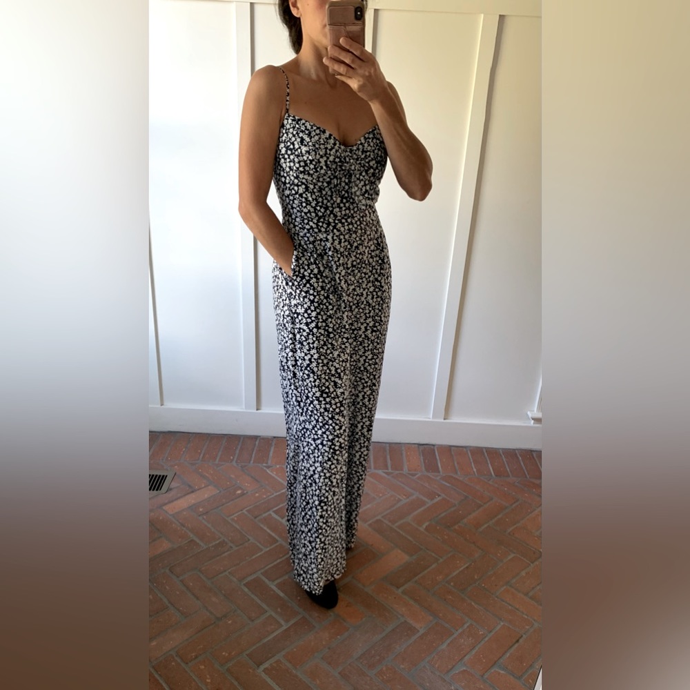 J. Crew Floral Jumpsuit